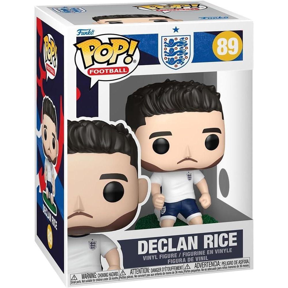 Funko Pop Figura Coleccionable de Declan Rice de la Copa del Mundo 2026 - Producto Oficial y de Alta Calidad de Vinilo