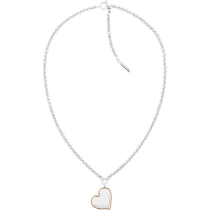 Collar con cierre de pinza de langosta para mujer de acero inoxidable de Calvin Klein
