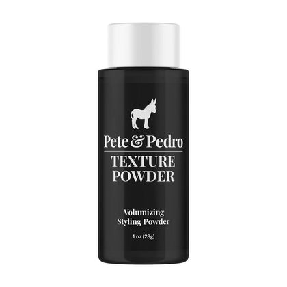 Pete & Pedro Polvo texturizante y voluminizador para hombres y mujeres, añade volumen, textura, acabado mate y sujeción
