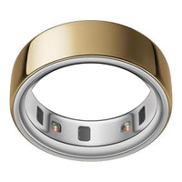 Anillo inteligente Oura 4 en dorado para rastreo de salud, sueño y actividad, compatible con iOS y Android