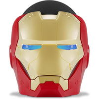 Paquete Echo Dot 5ª Gen con soporte edición limitada Iron Man, mejor sonido y control inteligente