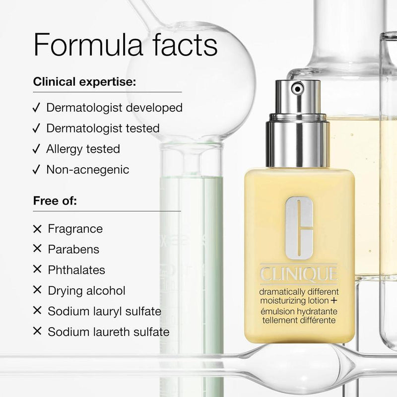 Clinique Dramatically Different Moisturizing Lotion+ Hidratante Facial Con Glicerina Y Urea