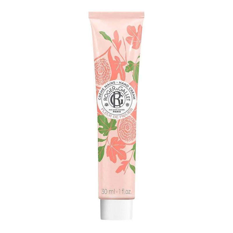 ROGER & GALLET Crema hidratante de manos y uñas para piel seca con manteca de karité y aceite de almendras, fórmula no grasa