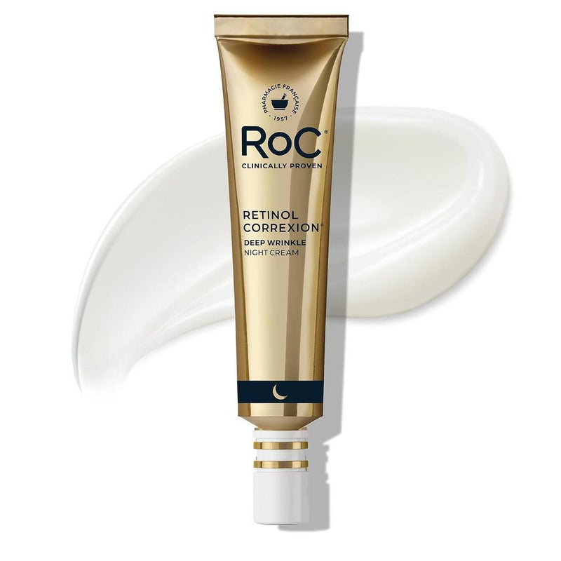 RoC Crema Rica para Arrugas, Sin Fragancia, Antienvejecimiento para Hombres y Mujeres