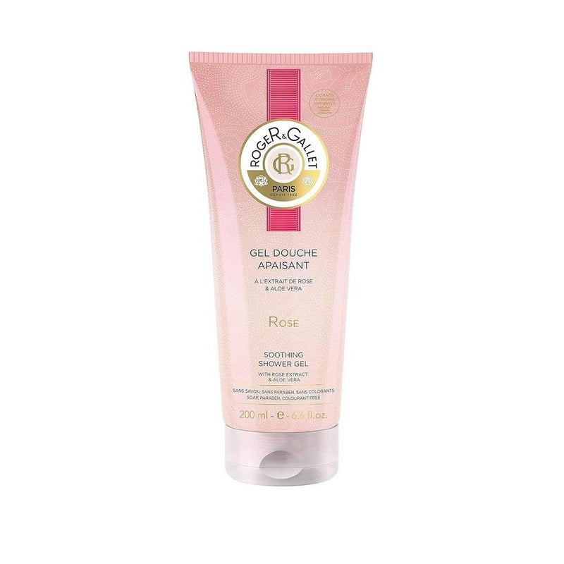 Roger & Gallet Gel de Ducha Hidratante a Base de Plantas con Aloe Vera para Piel Suave y Refrescante