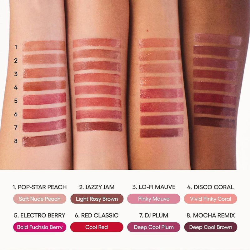 LANEIGE Tinte labial JuicePop: hidratación 12 horas, color edificable, brillo nutritivo. Labial K-Beauty para confort duradero