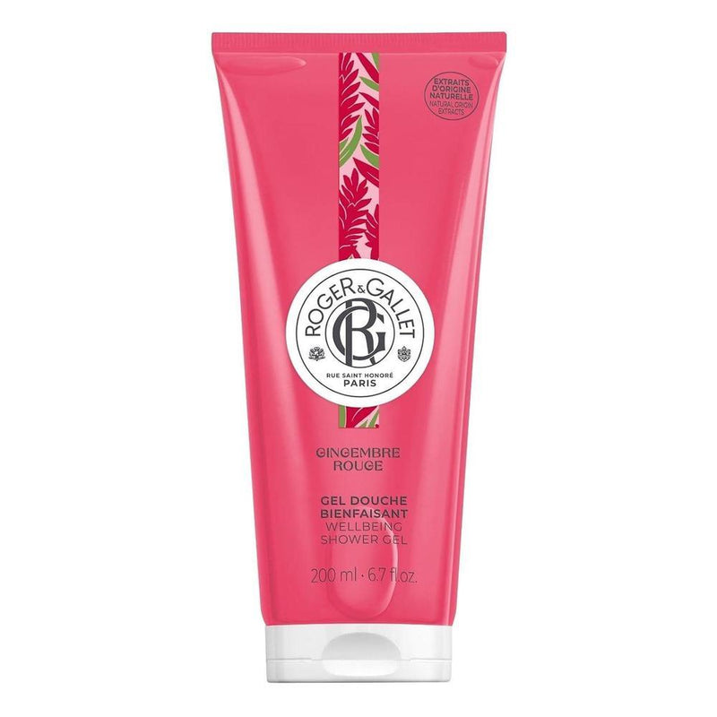 Roger & Gallet Gel de Ducha Hidratante a Base de Plantas con Aloe Vera para Piel Suave y Refrescante