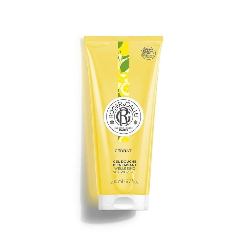 Gel de ducha hidratante Roger & Gallet con aloe vera y aroma de rosa, para piel sensible, sin sulfatos