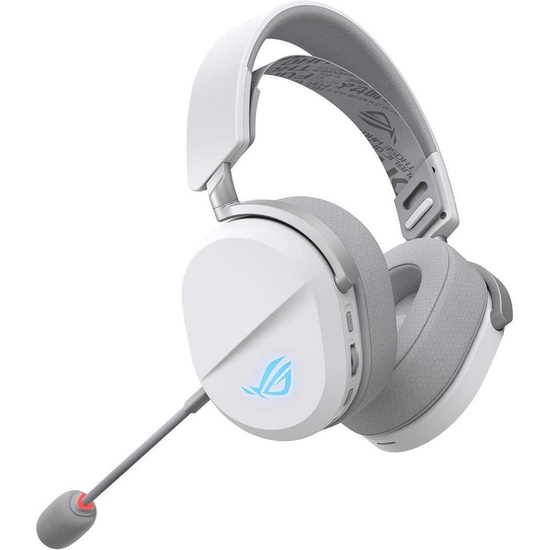 ASUS ROG Pelta Auriculares inalámbricos para juegos con micrófono desmontable, trimodo, batería de larga duración
