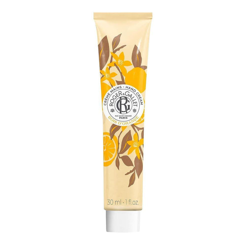 ROGER & GALLET Crema hidratante de manos y uñas para piel seca con manteca de karité y aceite de almendras, fórmula no grasa