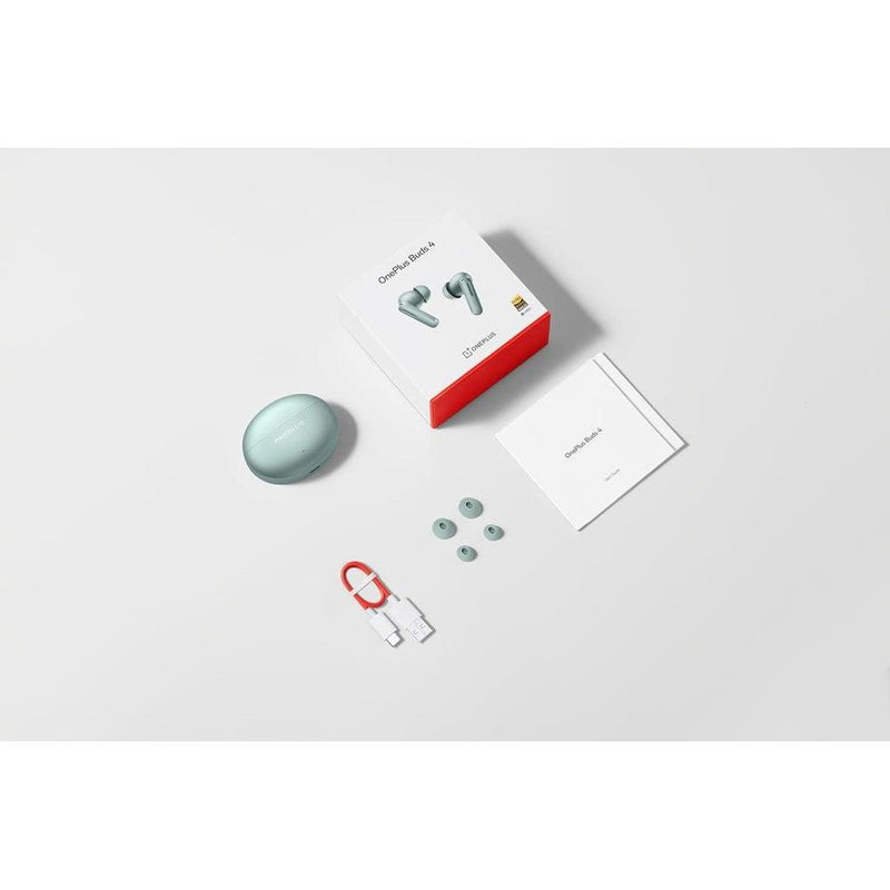 Oneplus Buds 4 Auriculares Inalámbricos Bluetooth Anc, Verde Zen, Modelo E513a, Intrauditivos Y Verdaderamente Inalámbricos