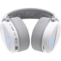 ASUS ROG Pelta Auriculares inalámbricos para juegos con micrófono desmontable, trimodo, batería de larga duración