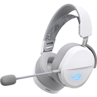 ASUS ROG Pelta Auriculares inalámbricos para juegos con micrófono desmontable, trimodo, batería de larga duración