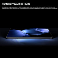 OnePlus 13R con 12GB RAM y 256GB almacenamiento, Dual-SIM, Snapdragon 8 Gen 3, carga rápida, Nebula Noir, Android 15