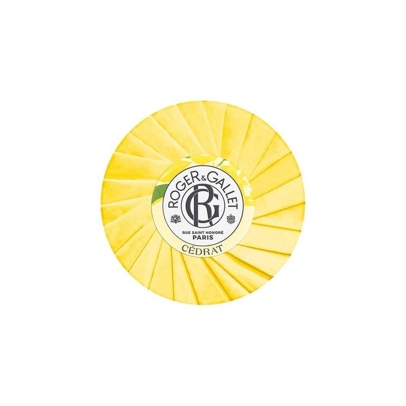 Jabón perfumado Roger & Gallet, limpieza suave y fragancia cítrica, 99% ingredientes naturales, paquete de 3