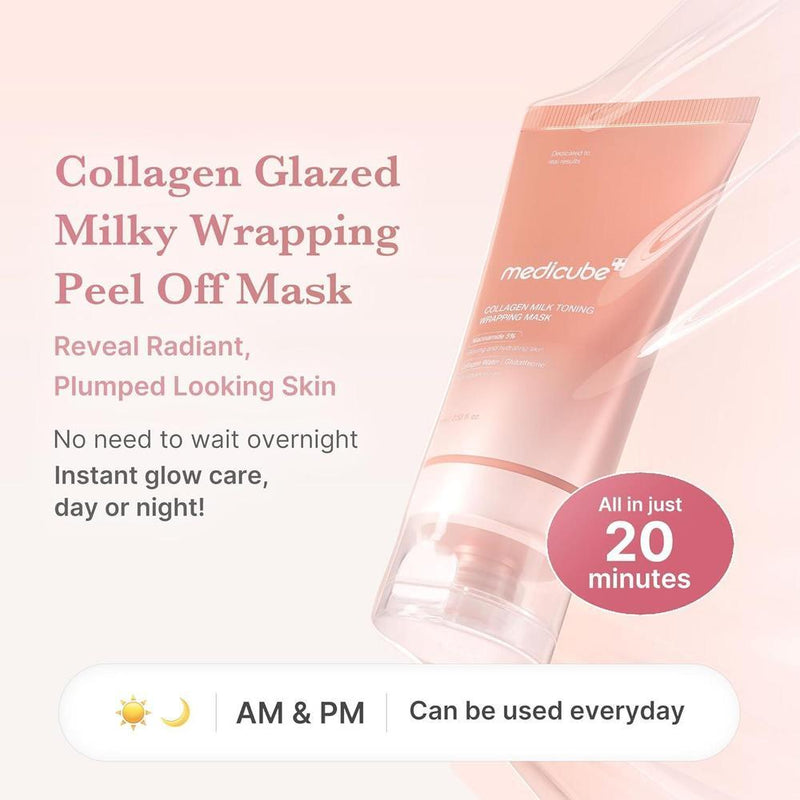 Mascarilla Con Colágeno De Medicube Wrapping Mask Peel Off 75ml