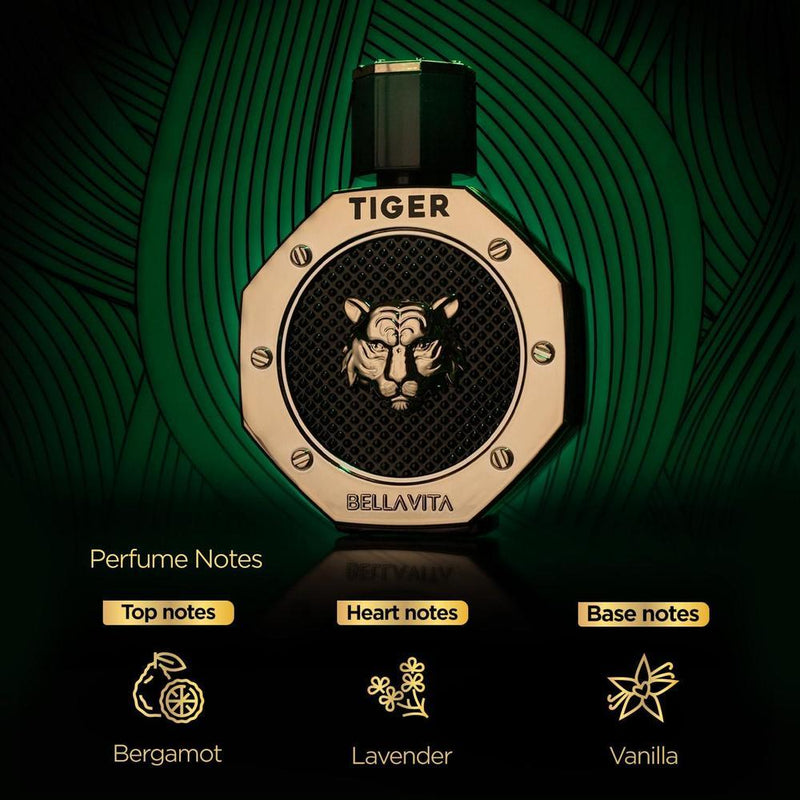 BellaVita Luxury TIGER Perfume for Men