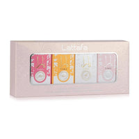 Set de Regalo de Eau de Parfum Lattafa Yara para Mujeres - Contiene 4 Variedades: Yara, Yara Moi, Yara Tous, Yara Candy