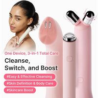 Medicube Mini Booster Pro Plus: Dispositivo Facial Completo 3 en 1 para Cuidado de la Piel y Cuerpo