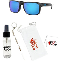 Gafas de sol Oakley OO9102 Holbrook con paquete de accesorios Vision Group, protección UV total, comodidad superior