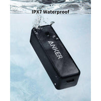 Anker Soundcore 2 Altavoz Bluetooth con sonido estéreo 12W, Bluetooth 5, Bassup, IPX7 impermeable y 24 horas de reproducción