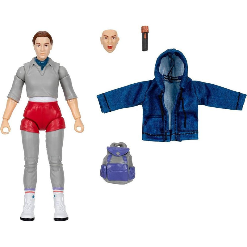 Stranger Things Eleven Upside Down: Figura de colección con articulaciones, ropa suave y accesorios únicos para fans y coleccionistas
