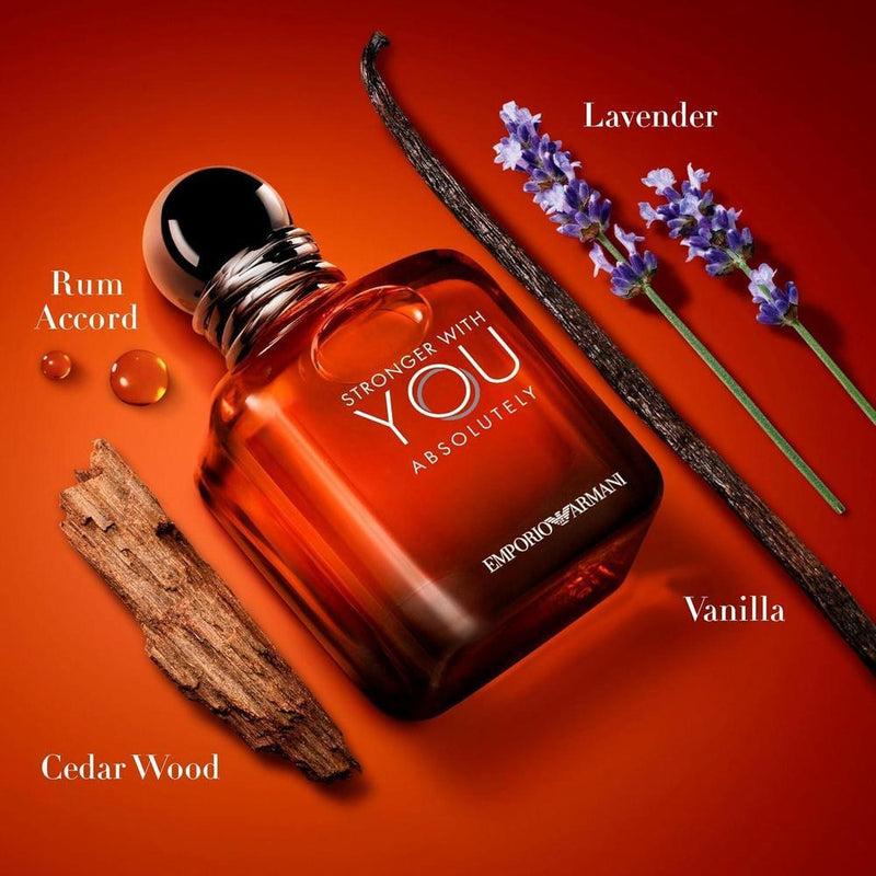 Armani beauty Stronger With You Absolutely Parfum Cologne for Men