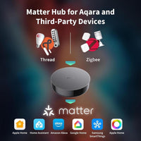 Aqara Smart Hub M200, controlador Matter multicompatible, enrutador Thread, compatible con Alexa, HomeKit, SmartThings, Google