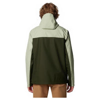 Chaqueta Deportiva Columbia para Hombre, Modelo Hikebound II, Impermeable y Transpirable con Capucha