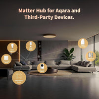 Aqara Smart Hub M100 para automatización del hogar, controlador inteligente con soporte Zigbee y Apple HomeKit, ideal para casa conectada