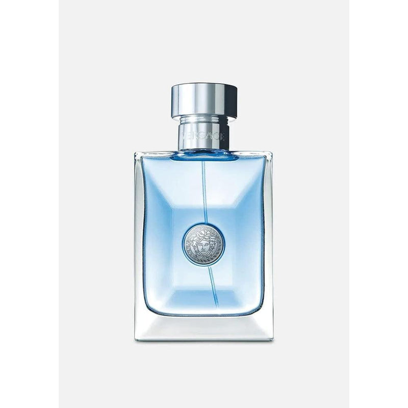 Versace Pour Homme Signature azul oscuro para hombre, Versace Pour Homme M en caja