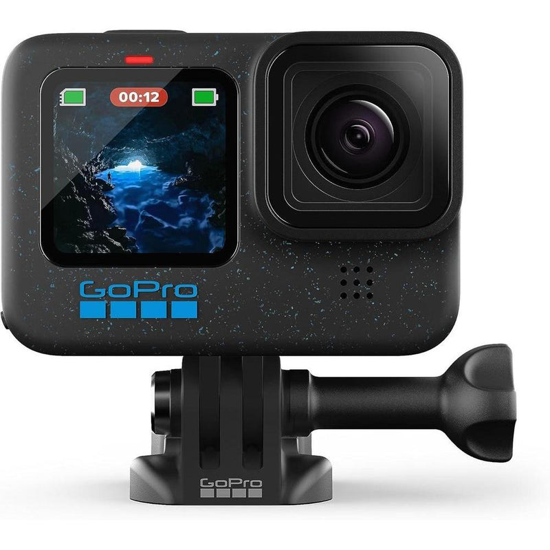 GoPro HERO12 Black - Cámara de acción impermeable con video Ultra HD de alta resolución, fotos de 27 MP, HDR, estabilización avanzada