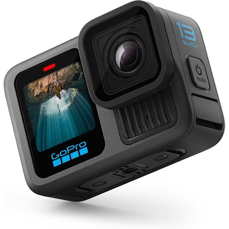 GoPro HERO13 Black, cámara de acción impermeable con video 5.3K, fotos 27 MP y compatibilidad con lentes HB