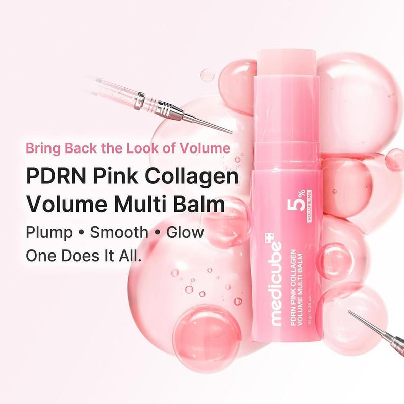 Bálsamo múltiple de colágeno PDRN para rostro y cuerpo, suaviza líneas finas y brinda luminosidad y volumen