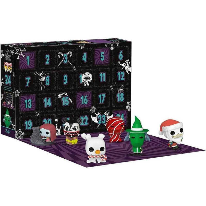 Calendario de cuenta regresiva Funko 'The Nightmare Before Christmas' con 24 mini figuras de vinilo, ideal navidad
