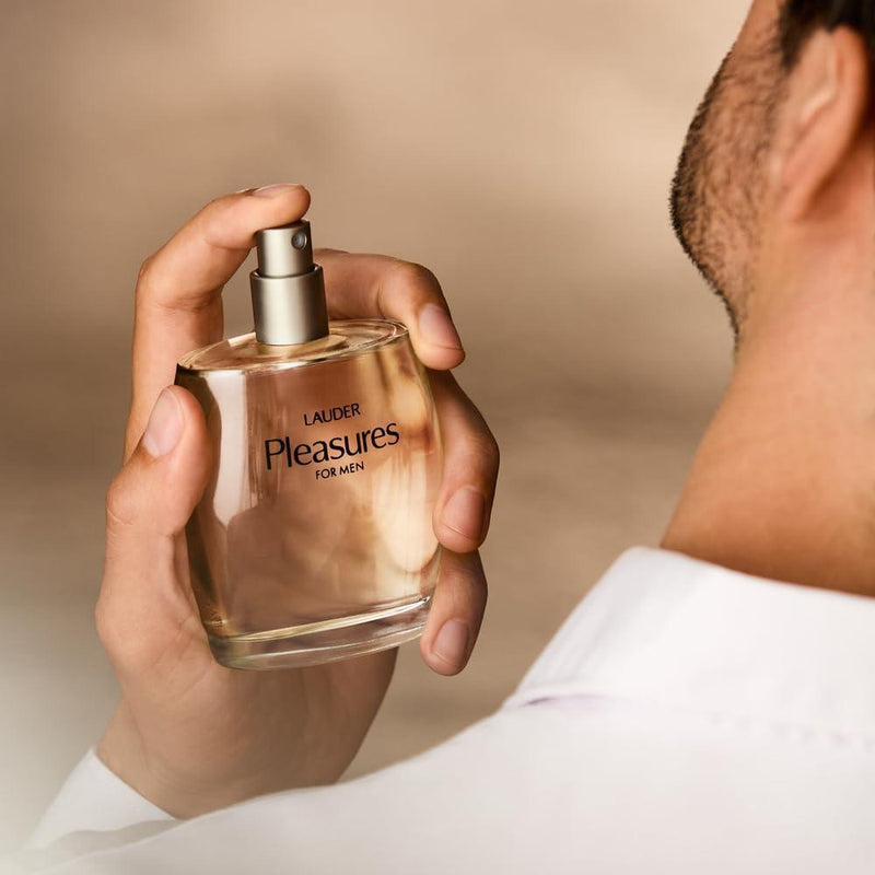 Estée Lauder Pleasures for Men Colonia Spray con sándalo, cítricos y nectarina
