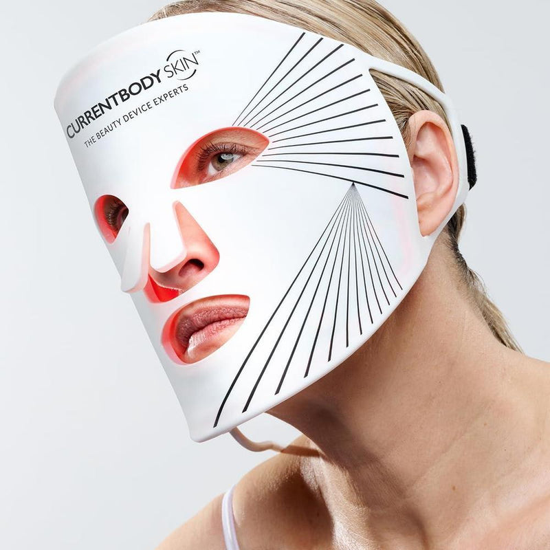 Máscara Facial LED de Terapia de Luz CurrentBody para Rejuvenecimiento y Reducción de Arrugas