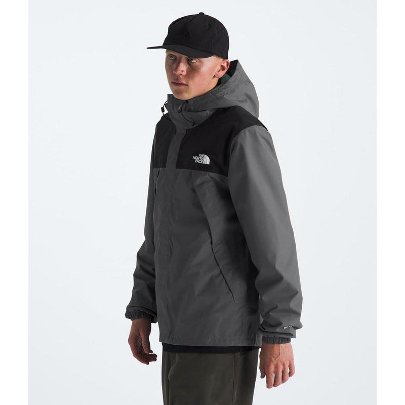THE NORTH FACE Chaqueta impermeable Antora para hombre, tejido reciclado, capucha ajustable, ideal para el aire libre