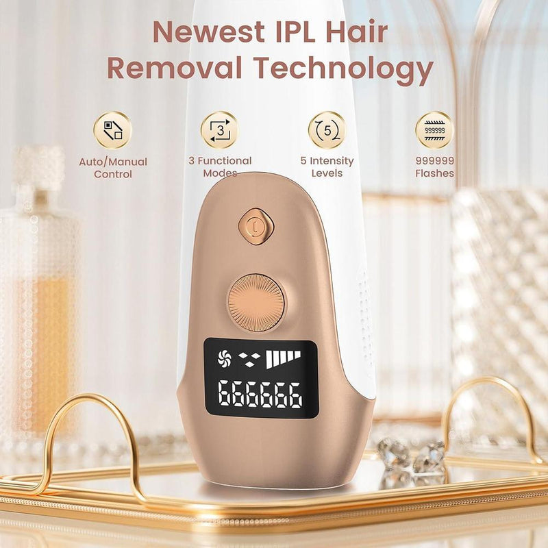 Depiladora IPL para hombres y mujeres, depilación permanente en casa, para axilas, piernas, brazos y bikini, modelo S3