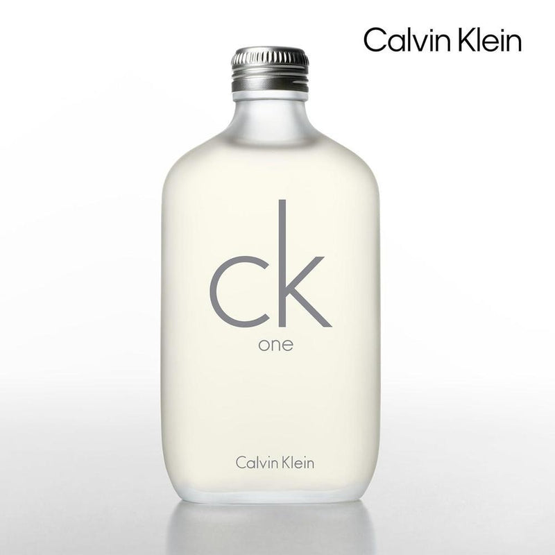 Calvin Klein CK One Eau de Toilette Unisex Citrus Fragrance with Green Tea, Bergamot, Cardamom, Violet & Amber