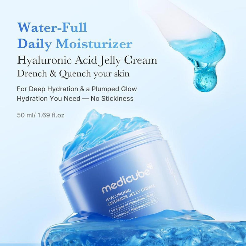 Crema En Gel Hidratante Con Ácido Hialurónico Medicube 50ml