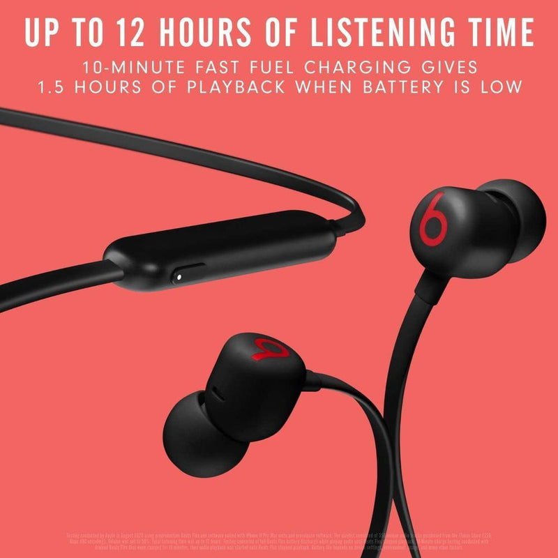 Auriculares inalámbricos Beats Flex con chip Apple, auriculares magnéticos y Bluetooth, hasta 12 horas de batería