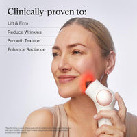 Dispositivo facial Therabody TheraFace PRO con microcorriente, masaje y terapia de luz para cuidado de la piel
