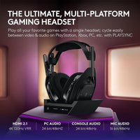 Logitech G Astro A50 X Auriculares Gaming Inalámbricos Multi-Plataforma con Base para PS5/Xbox/PC