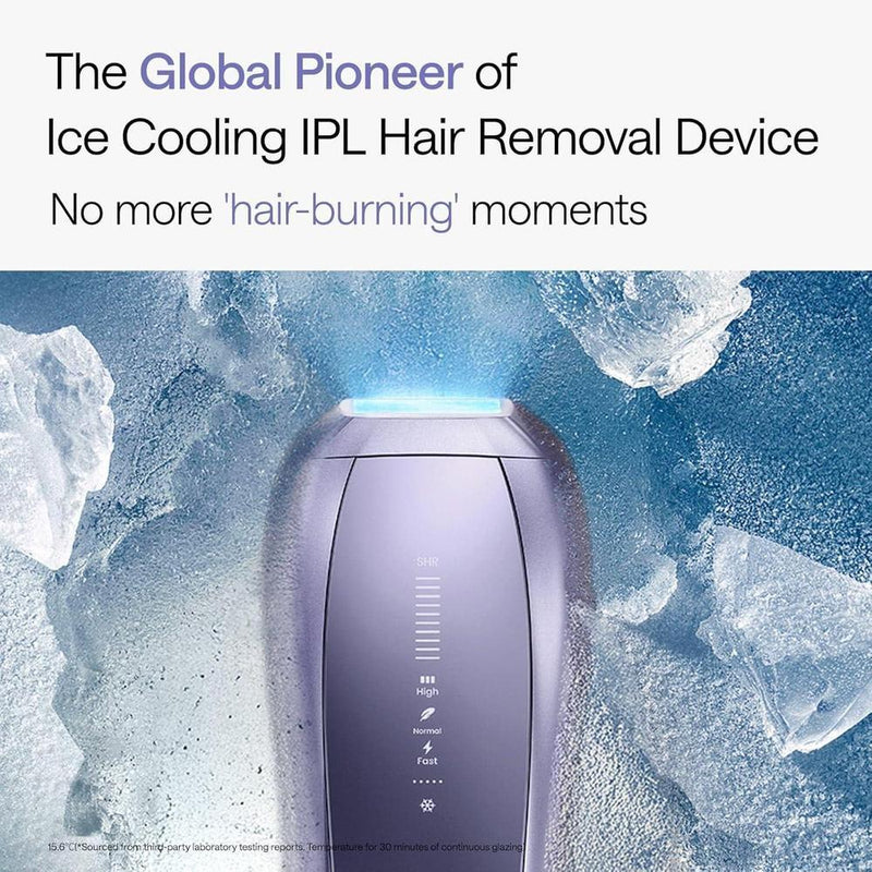 Ulike Depiladora láser Air 10 IPL para mujeres y hombres con sistema de enfriamiento y luces duales para depilación casi indolora y efectiva