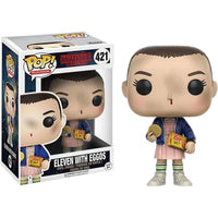 POP Eleven with Eggos: Funko Stranger Things Figura de vinilo con protector gratis