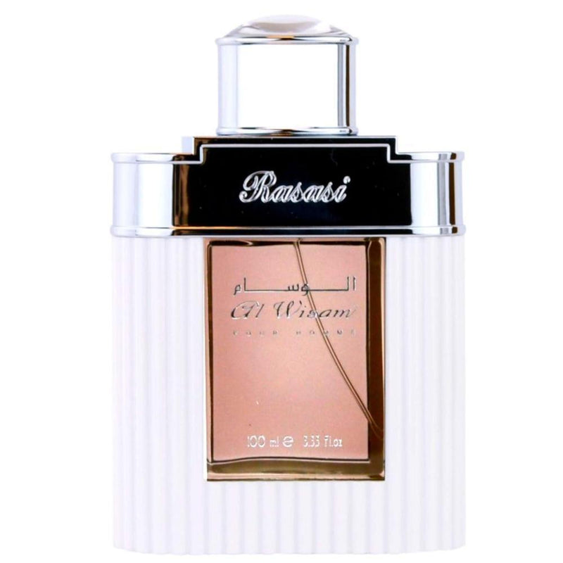 RASASI Al Wisam Day EDP para hombres, fragancia exclusiva con sándalo, almizcle y ámbar, larga duración