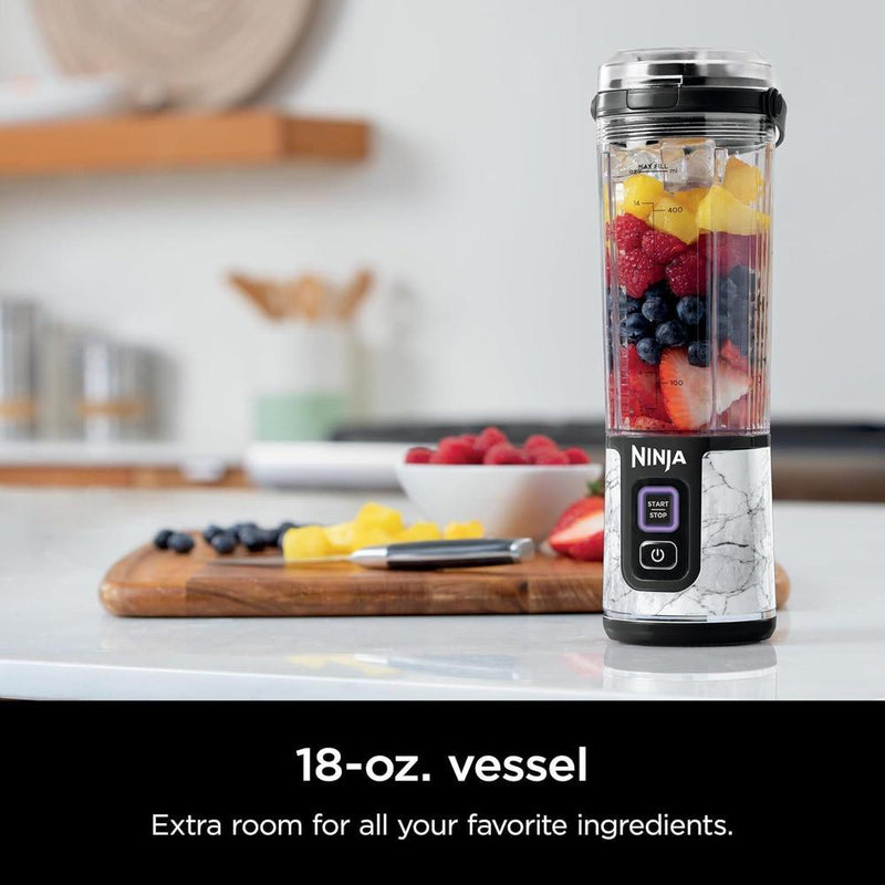 Ninja Blast Batidora portátil e inalámbrica para batidos, sin BPA, tapa a prueba de fugas, USB-C recargable, piezas aptas para lavavajillas