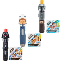 Star Wars Lightsaber Squad 3-Pack: Mandalorian, Ahsoka y Darth Vader, Juguetes para Niños y Niñas de 4 Años o Más