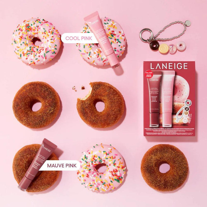 Glaze Craze Donut Delight Dúo de Sérum Labial Hidratante con Color